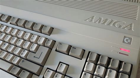 Vintage Amiga 500 Computer Keyboard