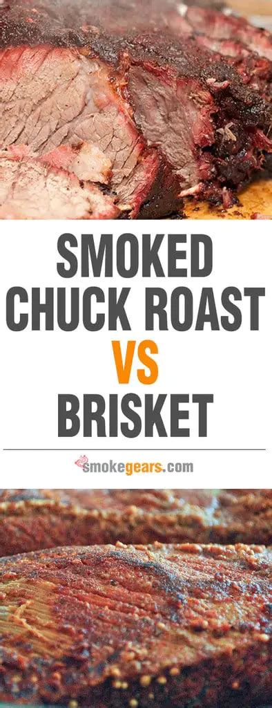 Smoked Chuck Roast vs Brisket: Differences Discussed – Smoke Gears