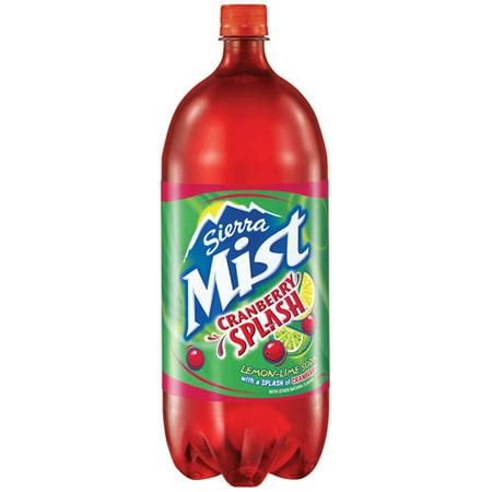 Sierra Mist Cranberry Splash Soda, 2 l - Walmart.com