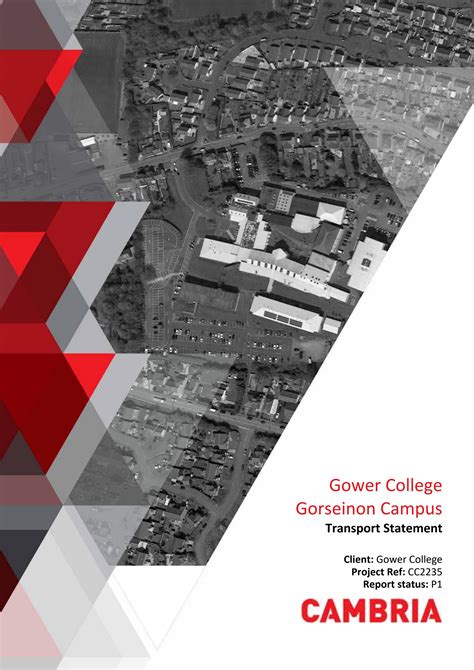 Gower College Gorseinon Campus Transport Statement by Gorseinon - Issuu