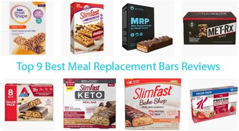 9+ Best Meal Replacement Bars For Weight Loss Reviews - Nogii