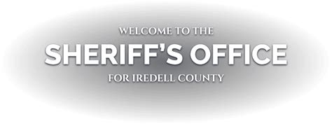 Sheriff's Office | Iredell County, NC