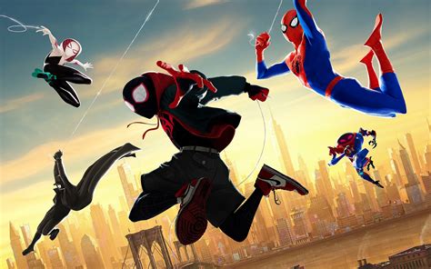 Spider-Man: Into the Spider-Verse, Characters, 4K, #18 Wallpaper PC Desktop