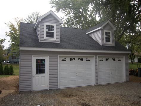 Two Story Amish Garages