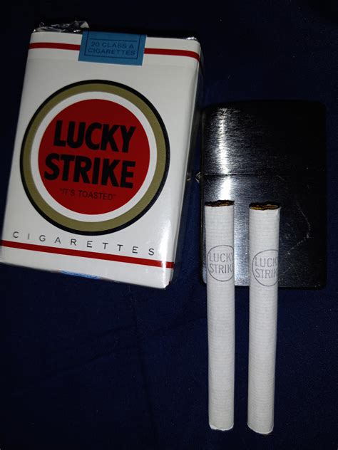 Lucky Strike Cigarettes Unfiltered