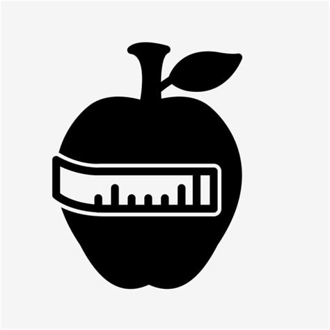 Vector Diet Icon, Diet Icons, Diet, Apple PNG and Vector with ...