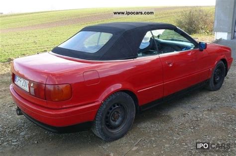 1992 Audi 80 CABRIO 2.3 - Car Photo and Specs