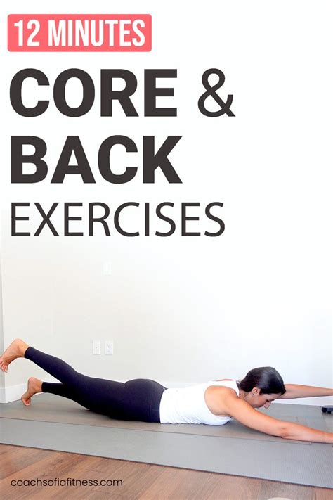 8 Amazing Core and Back Strengthening Exercises to Fix Bad Posture ...