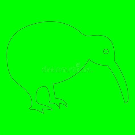 Green Screen Animal Shapes Outlines Layers Stock Illustration ...