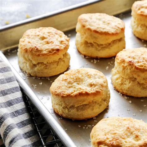 Lemon Cream Biscuits - A Farmgirl's Dabbles