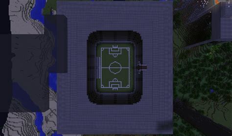 Soccer Stadium Minecraft Map