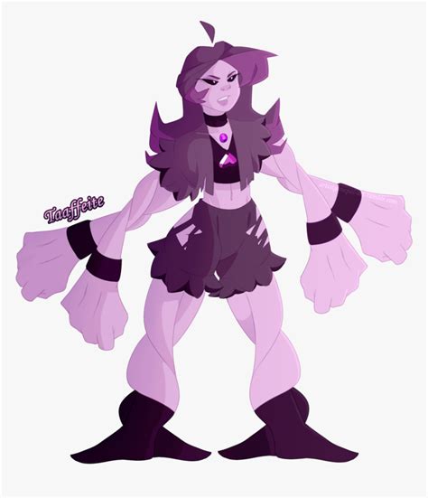 Amethyst And Spinel Fusion taaffeite - Steven Universe Fanart Fusions, HD Png Download ...