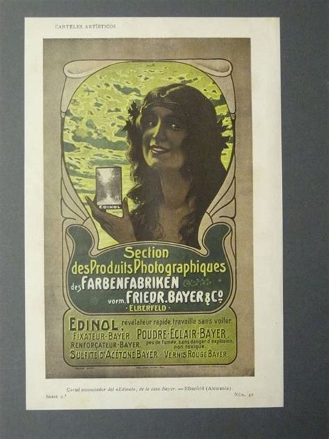 Lot of 6 Jugendstil graphics from European poster artists - Catawiki