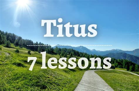 Titus Bible Study Guide For Small Groups With Discussion Questions