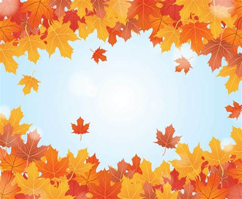 Fall Background Vector Vector Art & Graphics | freevector.com