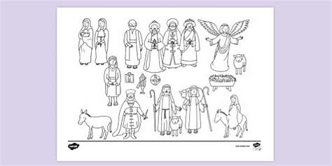 Free Christmas Nativity Scene Printable | Twinkl CA - Twinkl