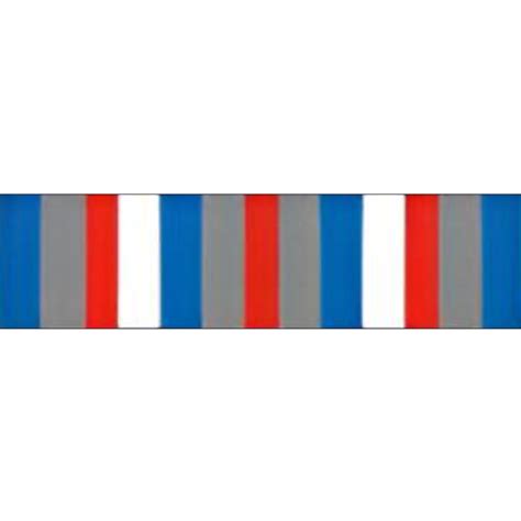 13 STRIPE RIBBON BAR: Royal Blue, Gray, Red, White Colors - CFE-Tagman
