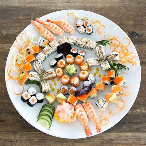 Deluxe Sushi Platter Selection – OPEN Food Group