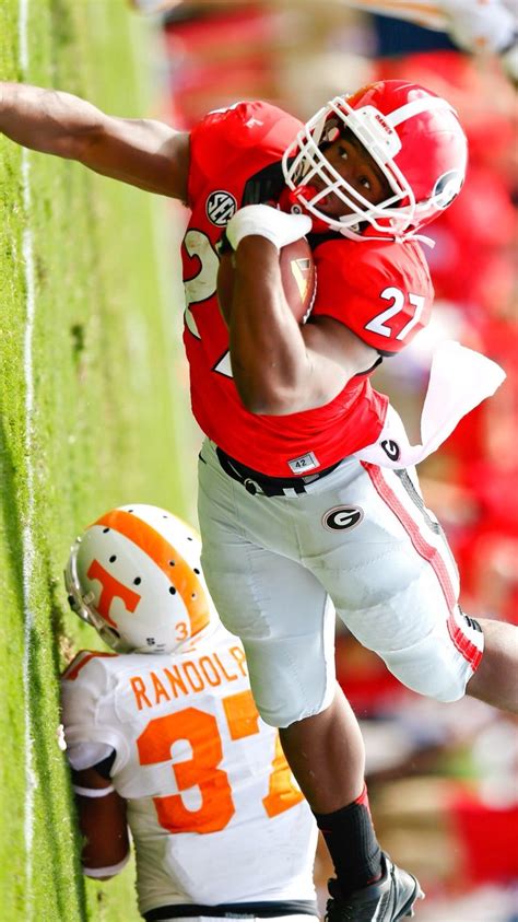 Nick Chubb, Georgia Bulldogs | Georgia bulldogs, Uga football, Georgia