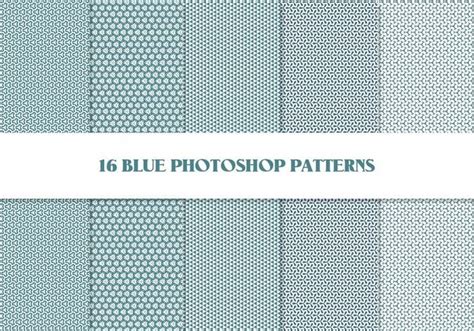 16 Photoshop Blue Patterns v.2 | Free Photoshop Patterns at Brusheezy!