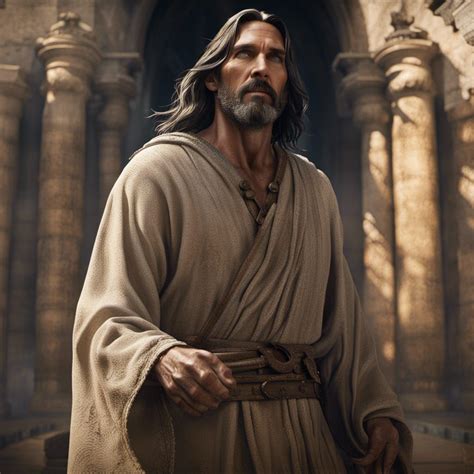 Jim Caviezel as Jesus Christ - AI Generated Artwork - NightCafe Creator