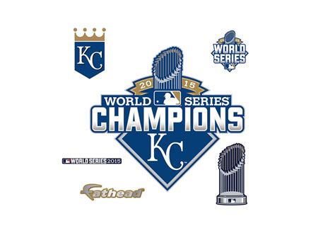 Small Kansas City Royals 2015 World Series Champions Teammate Logo ...