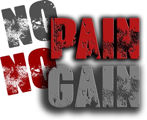 Download No Pain No Gain Logo Png PNG Image with No Background - PNGkey.com