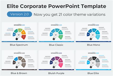 Elite corporate PowerPoint template makes your presentation slides sizzle