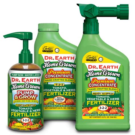 Home Grown® Tomato, Vegetable & Herb Liquid Fertilizer – Dr Earth