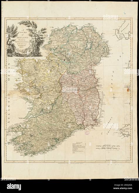 A new map of Ireland divided into provinces, counties, &c , Ireland ...