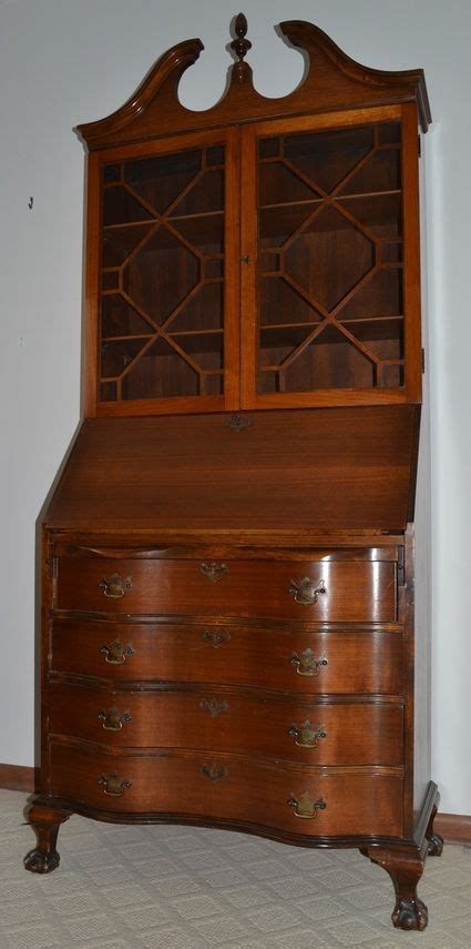 Vintage Skandia Furniture Secretary With Bookcase | Knotty pine cabinets, Furniture, Secretary