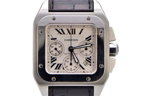 Cartier Santos 100 XL Chronograph Stainless Steel for C$ 8,143 for sale ...