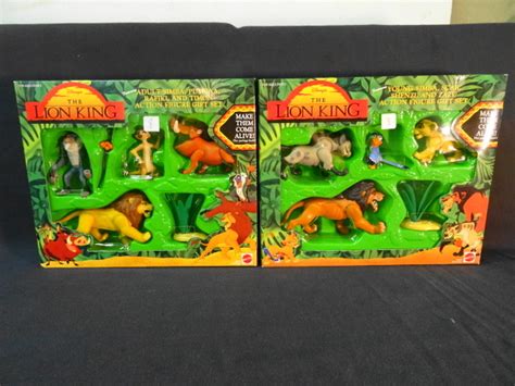 Sold Price: 2 MATTEL DISNEY'S THE LION KING ACTION FIGURE GIFT SETS - August 3, 0117 2:00 PM EDT