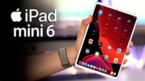 iPad Mini 6 : son design se dévoile, proche de l'iPad Air 4 ...