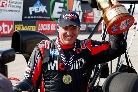 Hagen, Brown, Glenn race to wins at NHRA Four-Wide Nationals; Tony ...