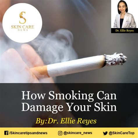 How Smoking Can Damage Your Skin