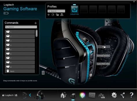 Logitech G933 software, drivers & firmware update Windows 10