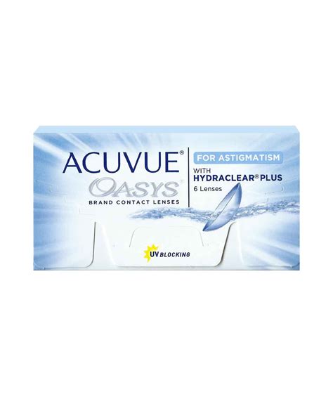 Acuvue Oasys For Astigmatism | Contact Lens Malaysia