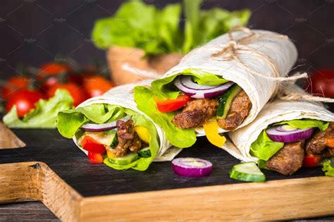 Burritos tortilla wraps with beef featuring wrap, burrito, and tortilla ...