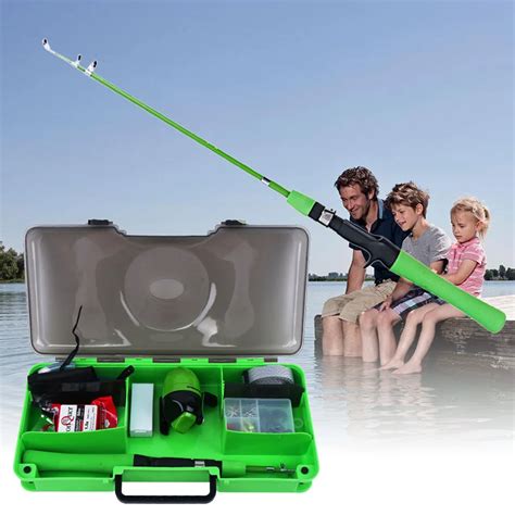 Aliexpress.com : Buy Lightweight Kids Fishing Rod Pole Reel Fishing Line Combo Kit Children ...