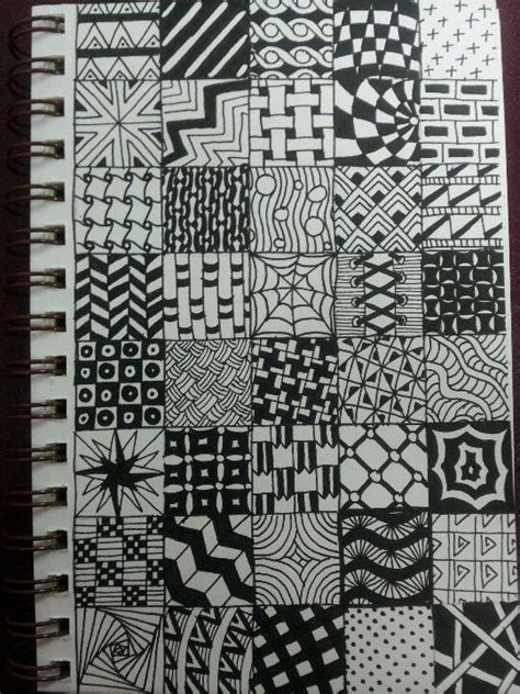 Different Patterns For Drawing – Warehouse of Ideas