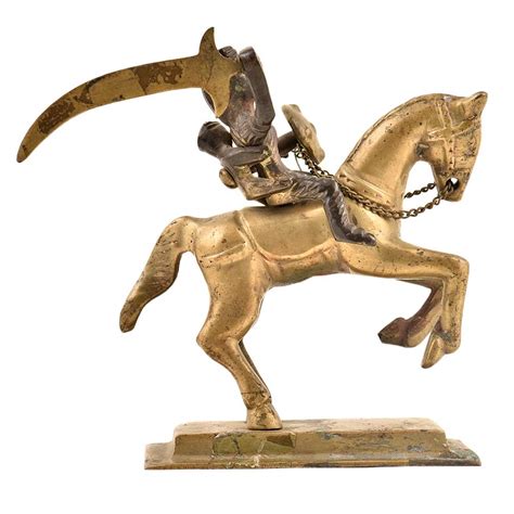 Laxmibai Rani Of Jhansi Brass Decorative Statue