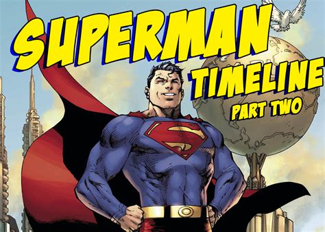 80 Years of Superman Timeline Part Two — Level Up Entertainment