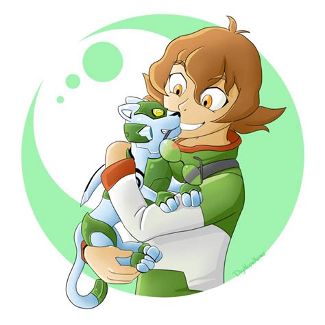 Pidge and her Green Lion as a kitten from Voltron Legendary Defender Voltron Force, Voltron ...