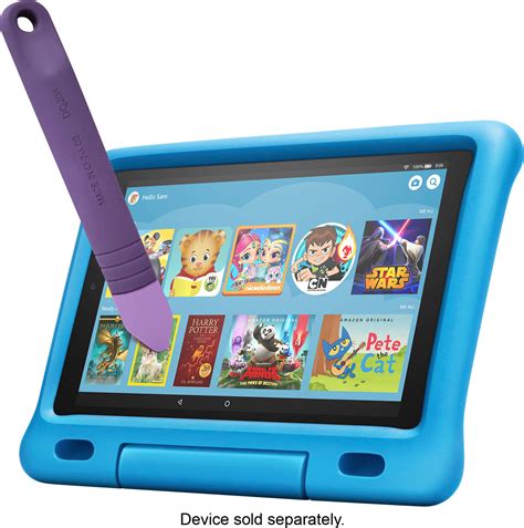 Best Buy: Amazon Kid-Friendly Tablet Stylus with Tether, 2-pack Deep ...