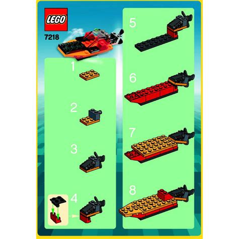 LEGO Boat Set 7218 Instructions | Brick Owl - LEGO Marketplace