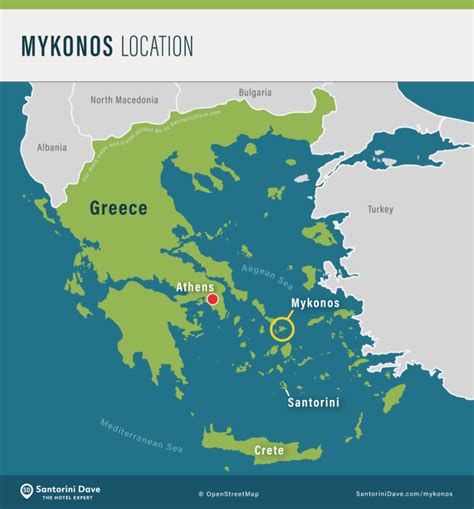 Mykonos Maps - Hotels, Towns, Beaches, Attractions, Bus, Ferry Port