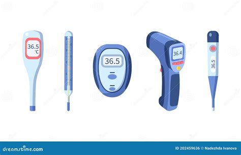 Thermometer Types Stock Illustrations – 165 Thermometer Types Stock ...