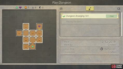 Overview - Dungeon Maker - Appendix | The Legend of Zelda: Link's ...