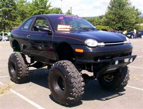 Lifted Dodge Neon Monster Vehicle | Monster Trucks | Pinterest | Lifted ...